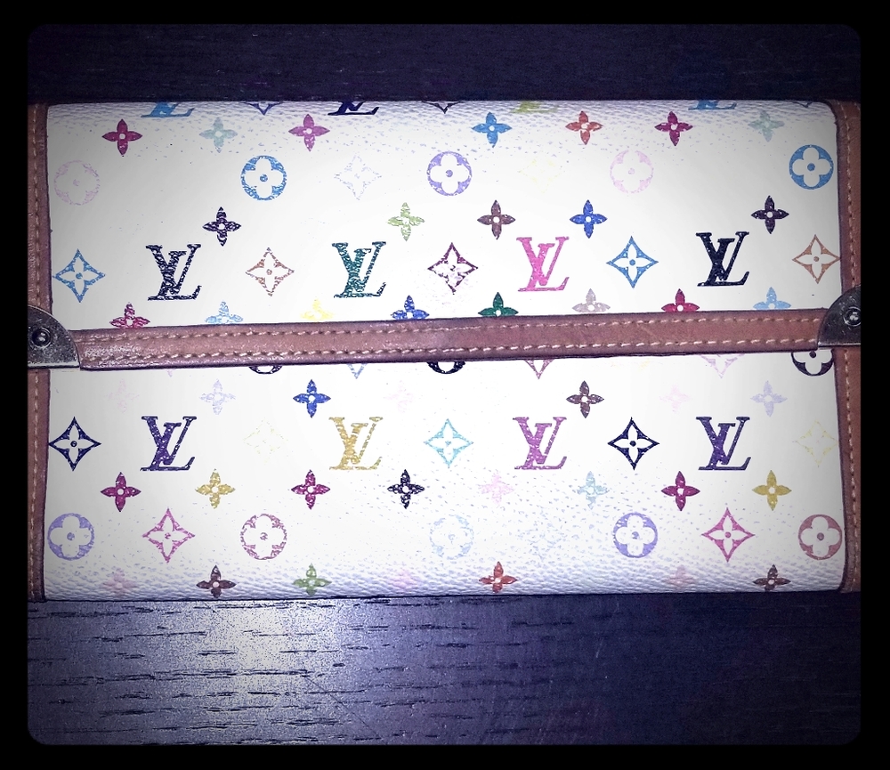 Louis Vuitton Multicolor Sarah Wallet